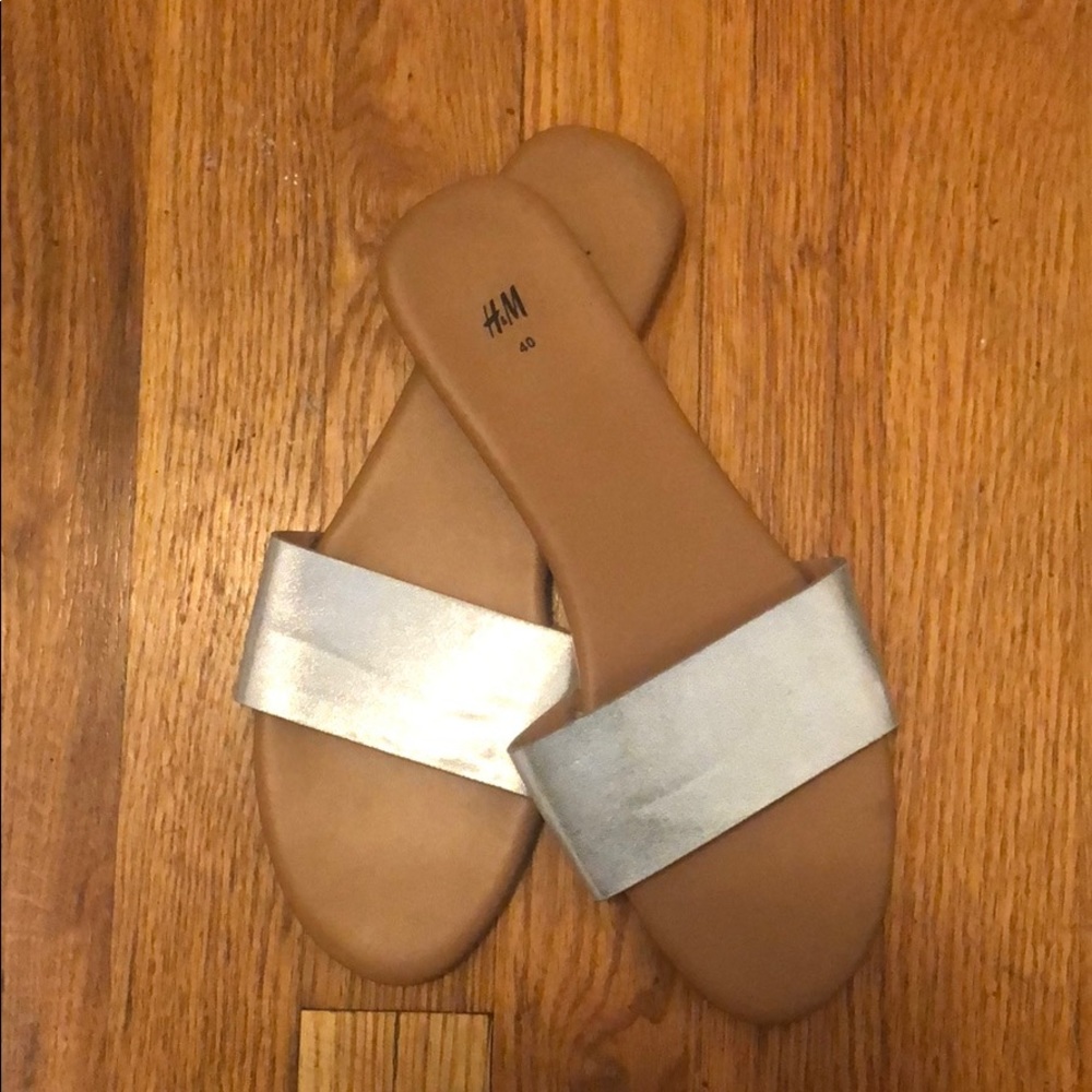H&M Silver Sandals